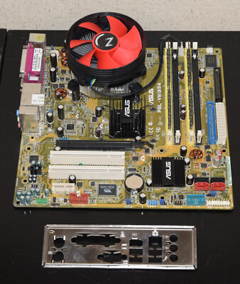 ASUS P5L-VM1394 mATX Motherboard CPU Combo Pentium D 3.0GHz 4GB DDR2 IO Shield