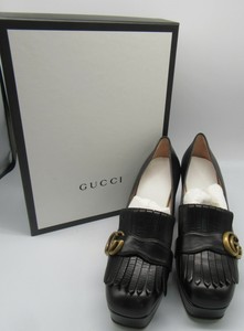 gucci marmont platform pumps