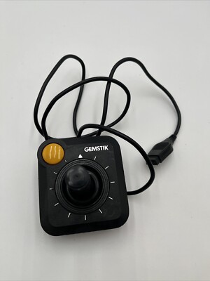 Vintage GEMSTIK Wired Joystick Controller Atari 2600 Untested AS IS