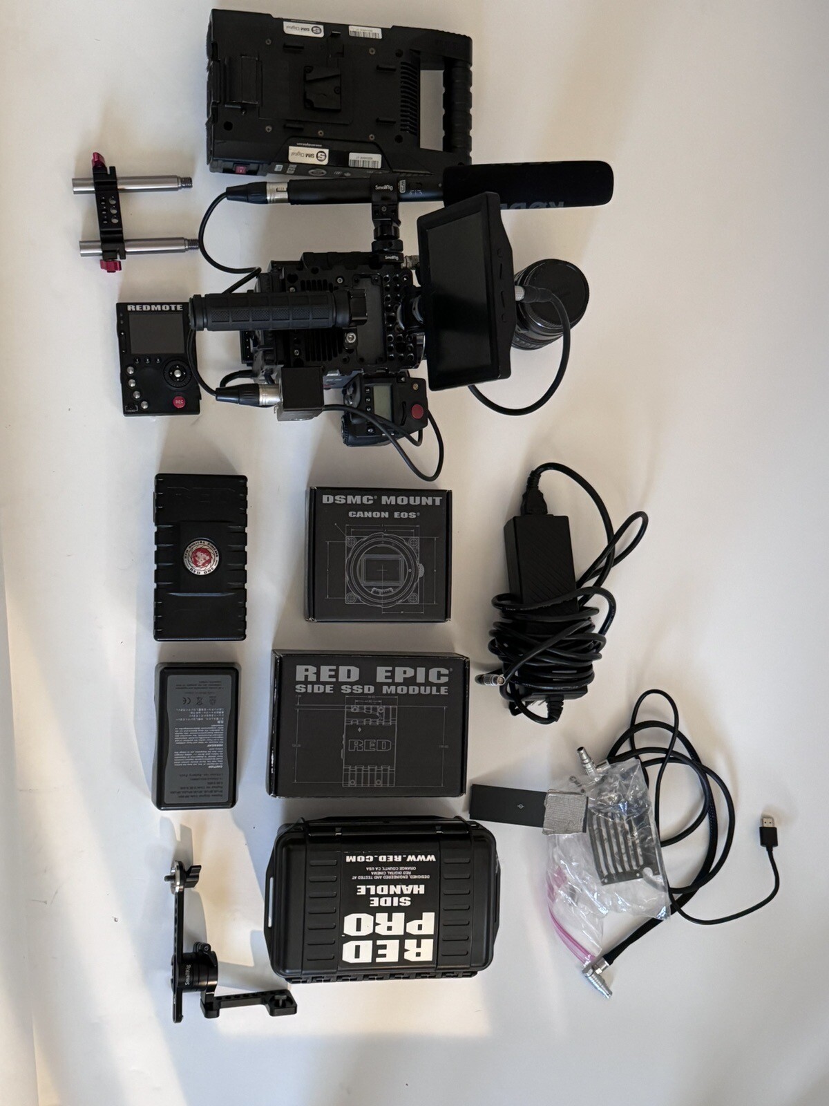 RED Scarlet Dragon 6k with a lot Of Extra “Ready To Shoot” 503.6 Hrs On