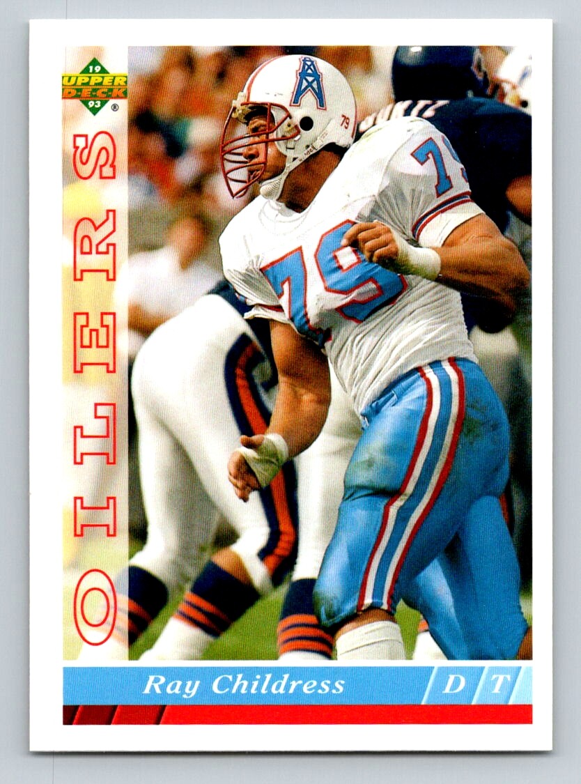 1993 Upper Deck 260 Ray Childress Houston Oilers eBay