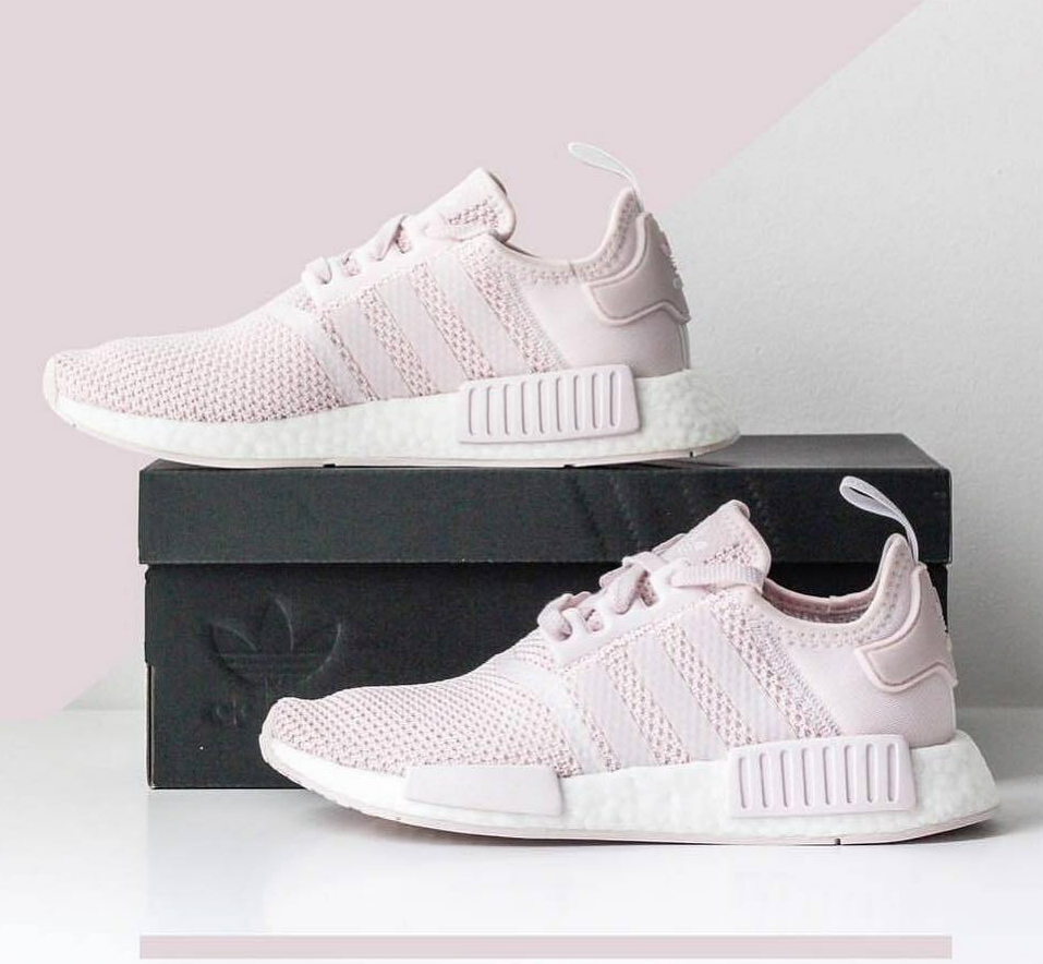 Rose Adidas Originals NMD_R1 W B37652 Orchid Tint Pink Women's Running