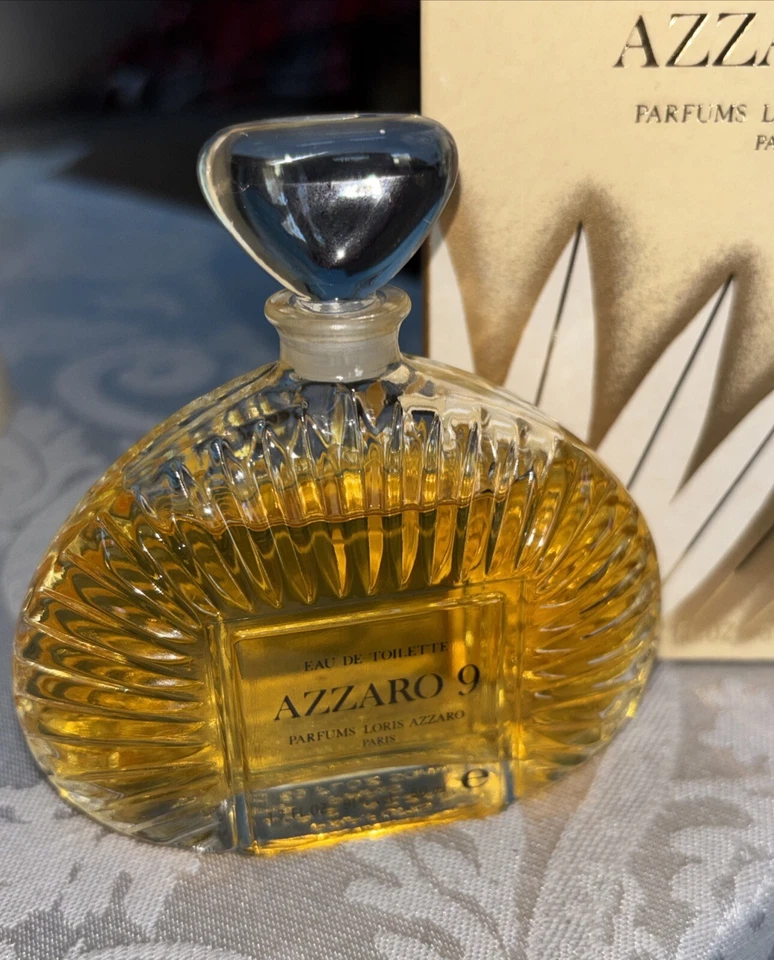 AZZARO 9 EDT Por LORIS AZZARO 200ml/6.7 SPLASH HECHO EN FRANCIA ¡DE COLECCIÓN!! Foto 4 de 4