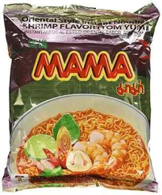 Mama Instant Ramen Noodle Tom Yum Shrimp Flavour, 2.12 oz X 30 Bags