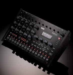 KORG Drumlogue Hybrid Drum Machine Analog Sounds Digital Synthesizer Music Black