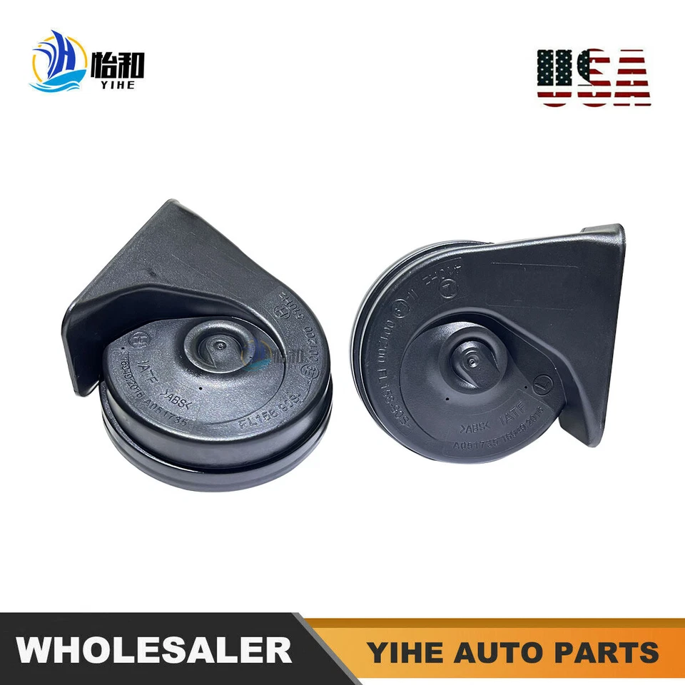 1 juego de bocina de coche apta para Dodge High Low Foto 2 de 4