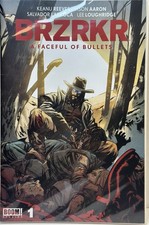 BRZRKR Comic Books #1 by Keanu Reeves  Bagged And Backerboard