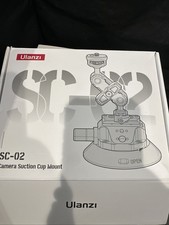 Ulanzi SC-02 Suction Camera/GoPro Mount - 4 inch suction cup with pump suction f