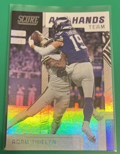 2019 Score #AHT-4 Adam Thielen All Hands Team Minnesota Vikings