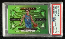 2021 Obsidian Pitch Black Electric Etch Green Flood Josh Giddey #21 PSA 10 2w6