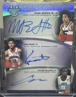 2026 Bowman U Best Caleb Wilson Mikel Brown Koa Peat Triple Auto Refractor /25