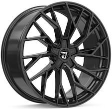 Alloy Wheels 18" Wolfrace 71 Voodoo Black Black For Genesis GV70 [JK1] 20-22