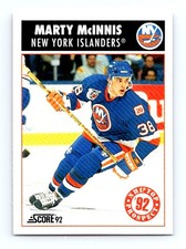 #465 1992-93 Score [ Marty McInnis Islanders