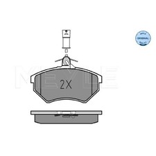 Satz Bremsbeläge Bremsklötze vorne für Audi Quattro 85 | 24120923