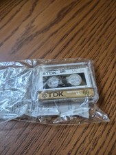 TDK MC-60 MC60 1 Pack Microcassette Blank Cassette Tape 60 Min D-MC60U3 Sealed