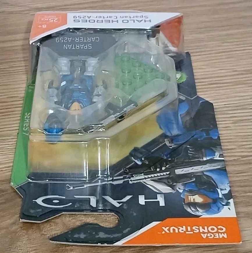 Mega Bloks Construx Halo Heroes Series 7 Spartan Carter-A259 FMM75 Mattel 2017 - Image 4 of 4