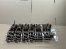 TRAIN NEWQUIDA G GAUGE PLASTIC TRACK SET 2X POINTS & 4X STRAIGHTS & 16X CURVES !