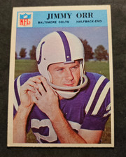 1966 Philadelphia #22 JIMMY ORR - Baltimore Colts  VG AUCT#14104