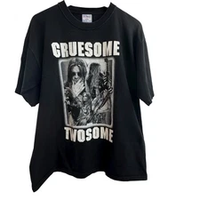 Vintage Ozzy Osbourne Gruesome Zakk Wylde Tour Shirt Size Medium X Large