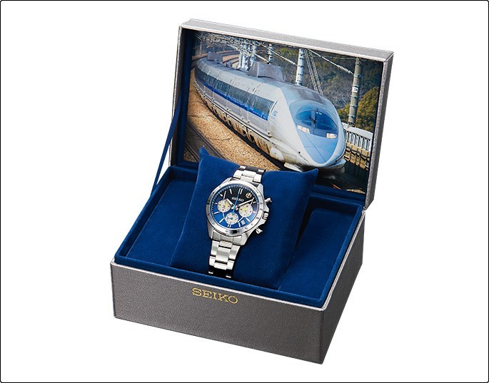 SEIKO x 500 Series Kodama Shinkansen 25th Anniversary wristwatch
