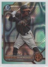 2022 Bowman Draft Chrome Aqua Lava Refractor 164/199 Ryan Reckley #BDC-108 6fs