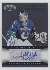 2012-13 Certified Certified Signatures Eddie Lack #CS-LAC Auto 0i5j
