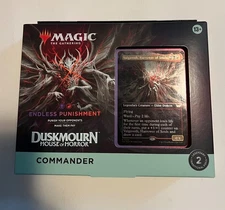MTG Duskmourn Endless Punishment – Haunts & Horrors Commander Deck
