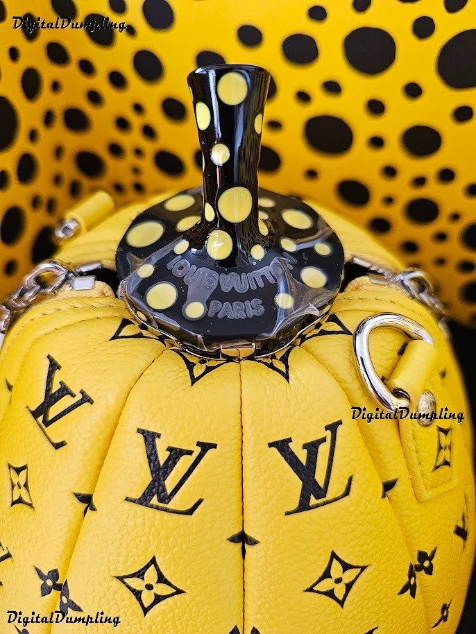 Louis Vuitton x Yayoi Kusama Limited Edition Pumpkin Bag Yellow Monogram image 5