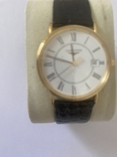 Longines Quartz Gold-Plated Wristwatch