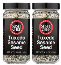 Sushi Chef Tuxedo Sesame Seed 2 Pack
