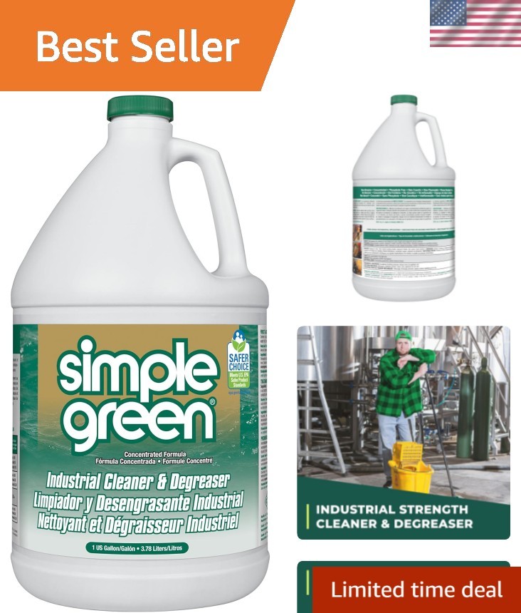 Multi-Surface 128 Fl Oz Industrial Cleaner & Degreaser - Biodegradable Formula