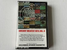 Chicago - Greatest Hits Vol. 2 - Cassette Tape - 1981 - VG CONDITION