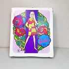 Vintage Barbie Doll Case 1960s Mod Floral Mattel Carrying Case Made in USA