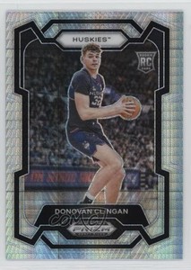 2024 Panini Prizm Draft Picks Hyper Prizm Donovan Clingan #95 Rookie RC