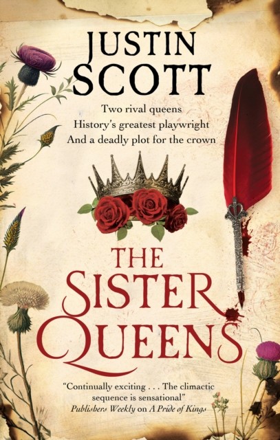 The Sister Queens by Justin Scott (Paperback Book)