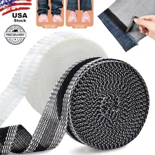 2M-5M Hemming Tape for Pants, No Sew Iron On Hem Tape for Trousers Washable USA