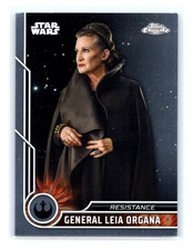 2023 Topps Chrome Star Wars 56 General Leia Organa