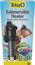 Tetra Submersible Aquarium Heater W/ Thermostat, 100Watt - 10-30 Gallon