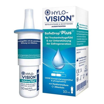 HYLO-VISION  SafeDrop  Plus Augentropfen · 10 ml · PZN 16009598