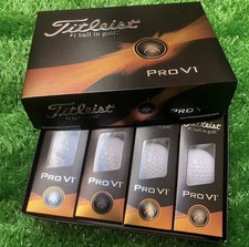 Titleist Pro V1 White Golf Balls 12 Pack Boxed Set for Golf FREE SHIPPING 