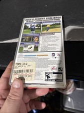 Tiger Woods PGA Tour Sony PSP Complete CIB Golf Sports Simulation Video Game