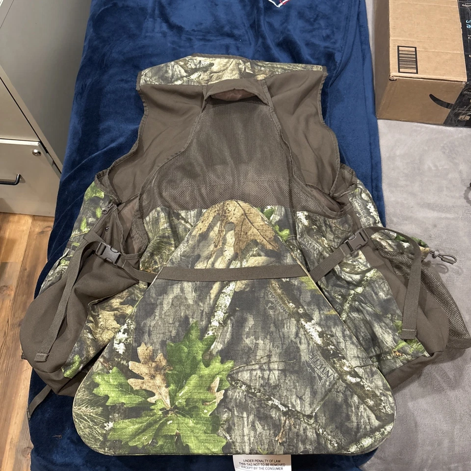 Mossy Oak Turkey Vest NWTF Obsession Camouflage Men's XL /XXL 2XL with Seat Cush - Image 3 of 3