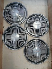 1964 64 Oldsmobile 88 98 Fiesta Rocket 14 Hubcaps Vintage - Set Of Four