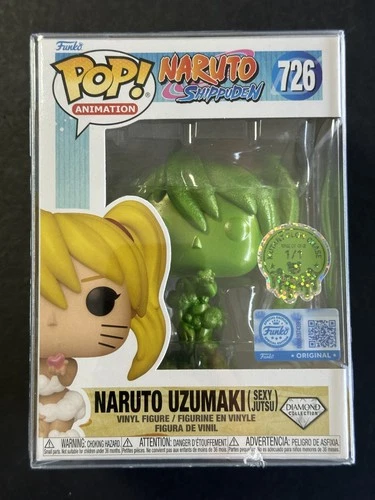 1/1 Limited Edition Naruto Shippuden Uzumaki Gold Panda Club Funko Pop #726