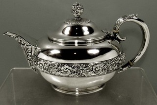 TIFFANY STERLING SILVER TEAPOT c1895
