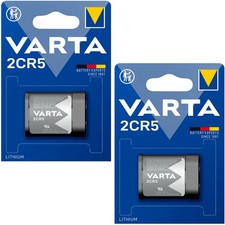 2 X VARTA CRP2 6V Lithium Photo Batteries 223 CR223 DL223 CR-P2