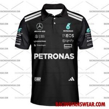 Andrea Kimi Antonelli Formula One Racing 2025 Hawaiian Polo Shirts