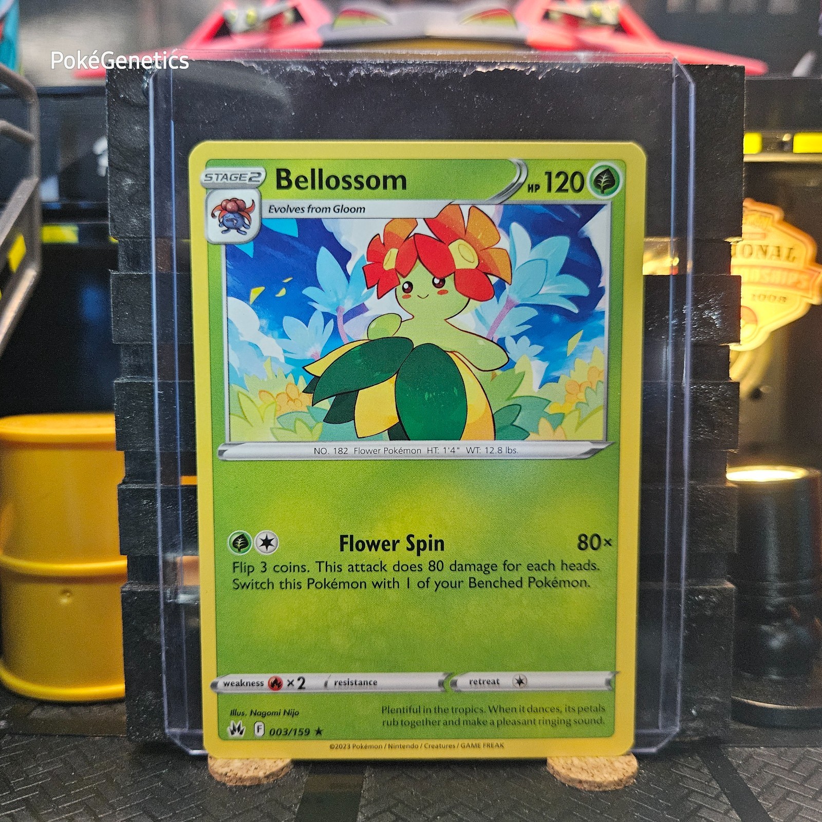 Bellossom Crown Zenith Pokémon TCG 003/159 Sword & Shield Rare