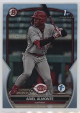 2023 Bowman 1st Edition Sky Blue Foil Ariel Almonte #BPPF-78 18vm