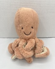 Jellycat London Odell Octopus Plush Pink 9" Sitting 15” Tentacles (FREESHIPPING)